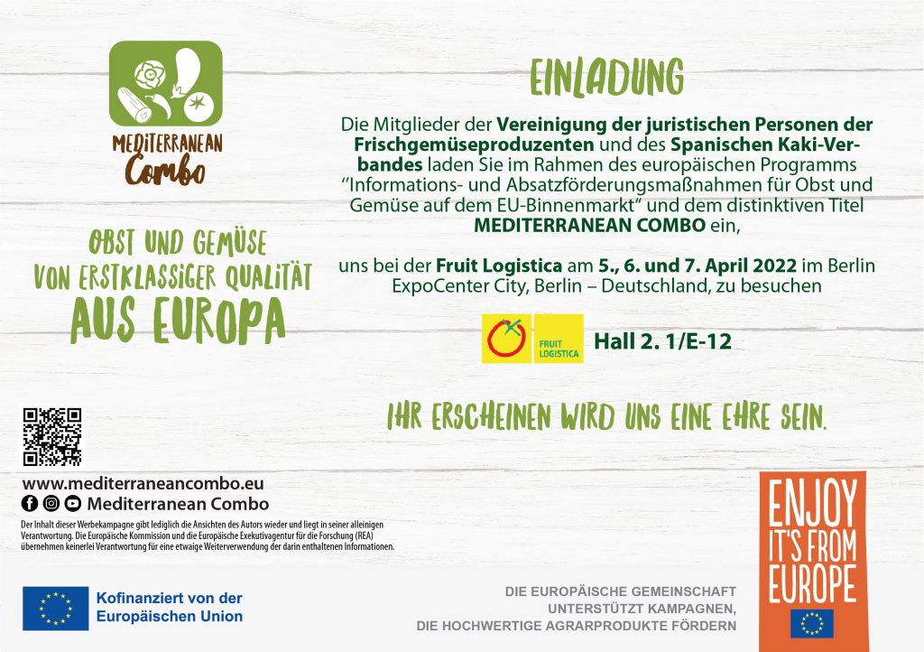 Einladung zur Fruit Lostica in Berlin, April 2022